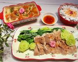 Hình bước làm 2 của món Canh cà nấm nấu da heo thịt xay