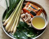 Foto langkah ke 1 dari resep Nasi Kuning Kukus.