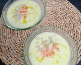 A picture of step 6 of Melon Gazpacho.