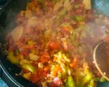 Foto del paso 4 de la receta: Arroz frito con pollo