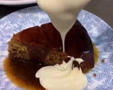 A picture of step 11 of Sticky date pudding with butterscotch sauce.