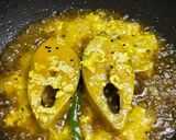 A picture of step 3 of Dahi Hilsha/Doi Ilish.