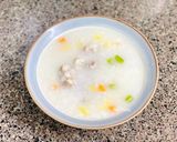 Hình bước làm 4 của món Cháo Sườn Khoai Tây Cà Rốt