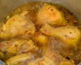 A picture of step 1 of Chicken Yakhni Pulao.