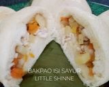 Foto langkah ke 9 dari resep Bakpao Isi Sayur.