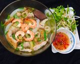 Hình bước làm 3 của món Nui nấu thập cẩm