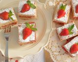 Foto del passaggio 6 della ricetta 🍓Mattoncini con crema di fragole