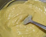A picture of step 3 of Khandvi Dhokla.