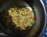 A picture of step 2 of Paneer Bhurji Grilled Sandwiches.