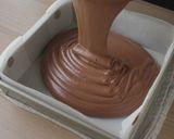 A picture of step 6 of Chocolate Tres Leches.