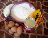 A picture of step 1 of Red velvet cake.