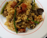 Foto del paso 5 de la receta: Arroz con panceta y champiñones