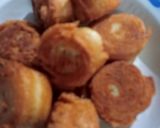 Foto langkah ke 4 dari resep Cromboloni Roti Tawar (filling vanilla late).