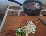 Foto del paso 1 de la receta: Lasaña de zapallitos rellena con atún y carne, espinaca 🥬🥩