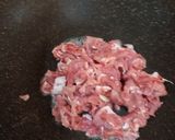 Gambar langkah 2 resipi Daging Goreng Ketumbar.