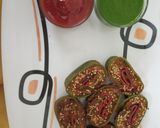 चुकंदर ओर पालक के रोल (chukandar aur palak ke roll recipe in Hindi) रेसिपी चरण 9 फोटो