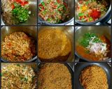 A picture of step 1 of Kheema rose.