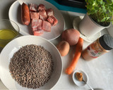 Foto del paso 1 de la receta: Lentejas Sabor Cookpad, con chorizo y costillas, en olla a presión