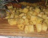 A picture of step 1 of Pineapple marmalade/jam.