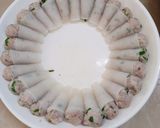 Hình bước làm 2 của món Củ cải trắng hấp thịt