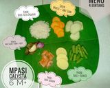 Foto langkah ke 1 dari resep Bubur Salmon Wortel Tofu - MPASI 6M+ 4 Bintang.