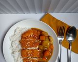 Foto langkah ke 5 dari resep Chicken Katsu Curry Rice.