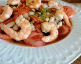 Foto del paso 14 de la receta: Ensalada de alubias blancas y langostinos