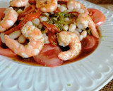 Foto del paso 14 de la receta: Ensalada de alubias blancas y langostinos
