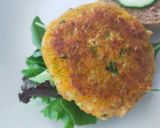 Foto del paso 3 de la receta: Hamburguesa de boniato enriquecida con Agua de mar