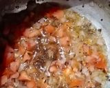A picture of step 7 of Vegetable khichdi.