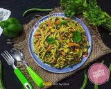 A picture of step 7 of Thai Green Curry Noodles.