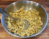 A picture of step 3 of Emperor Cakes with Kachchi Kairi Relish.