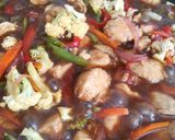 Foto del paso 5 de la receta: Pollo con vegetales agridulces 🥙