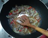 Foto langkah ke 6 dari resep Daun Ubi Siram Daging.