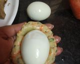 A picture of step 1 of Egg bombs.
