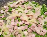 Ham and pea frittata recipe step 3 photo