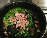 A picture of step 5 of Ham hock & broc spaghetti.