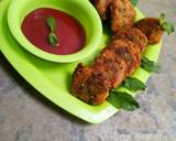 Minty Semolina Fritters recipe step 4 photo