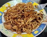 Foto langkah ke 5 dari resep Keto Stir Fried Chicken Noodles |High Protein, Low Calorie, Sugar Free.