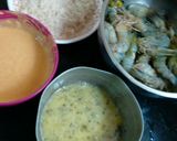 A picture of step 2 of Prawn fry (snacks).