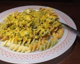 Foto del paso 5 de la receta: Pasta con salsa de queso y verdeo