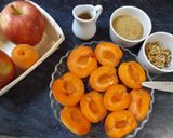 Foto del paso 1 de la receta: Albaricoques asados al whisky con crema de mascarpone