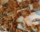 A picture of step 4 of Pineapple Chicken Burritos.