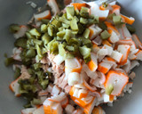 Foto del paso 3 de la receta: Volovanes rellenos de atún y surimi