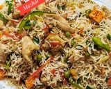 A picture of step 8 of Chicken And Vegetables Fried Rice 🍚.