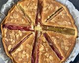 Une image de l'étape 4 de Tarte à la rhubarbe.