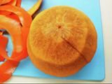 Persimmon with tofu dressing(Shira-ae)