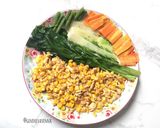Foto langkah ke 3 dari resep Scrambled egg with corn untuk diet pcos.