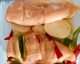 Foto del paso 2 de la receta: Pechuga de pollo con patatas y verduras