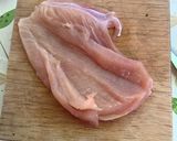 Foto del paso 1 de la receta: Pechuga rellena de mandarina, bañada en una reducción de naranja